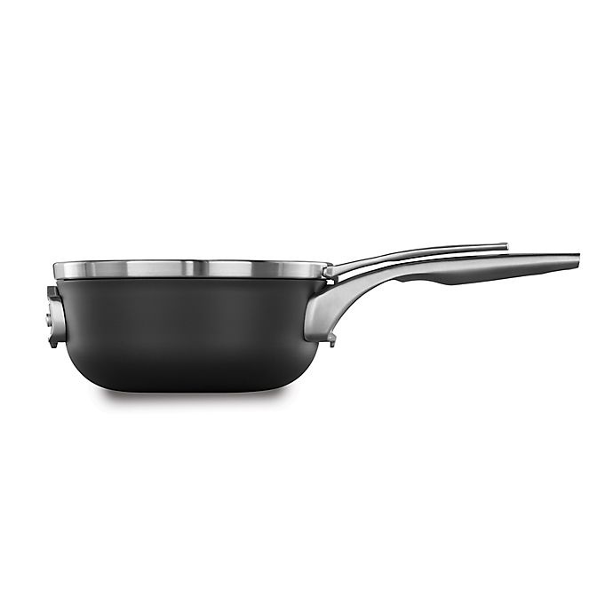 slide 2 of 3, Calphalon Premier Space Saving Hard Anodized Nonstick 3-Piece Cookware Set, 3 ct; 8 in