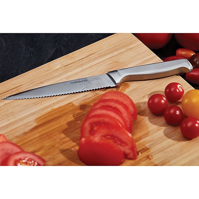 slide 4 of 5, Calphalon Classic Self-Sharpening Cutlery Set with SharpIN Technology, 12 ct