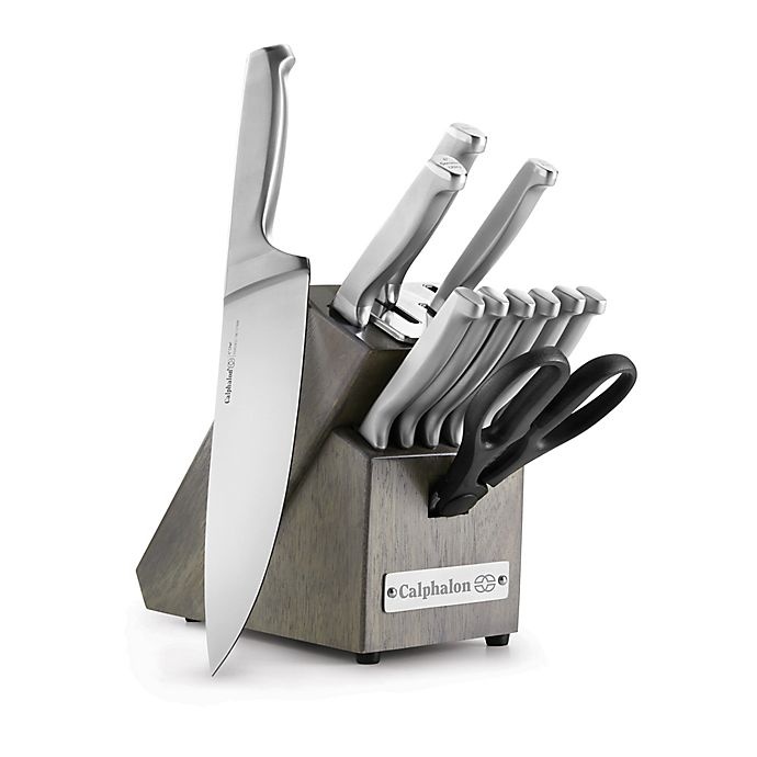 slide 1 of 5, Calphalon Classic Self-Sharpening Cutlery Set with SharpIN Technology, 12 ct