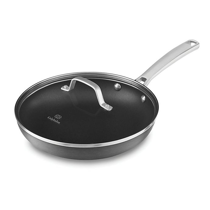 slide 1 of 1, Calphalon Classic Nonstick Covered Fry Pan, 10 in