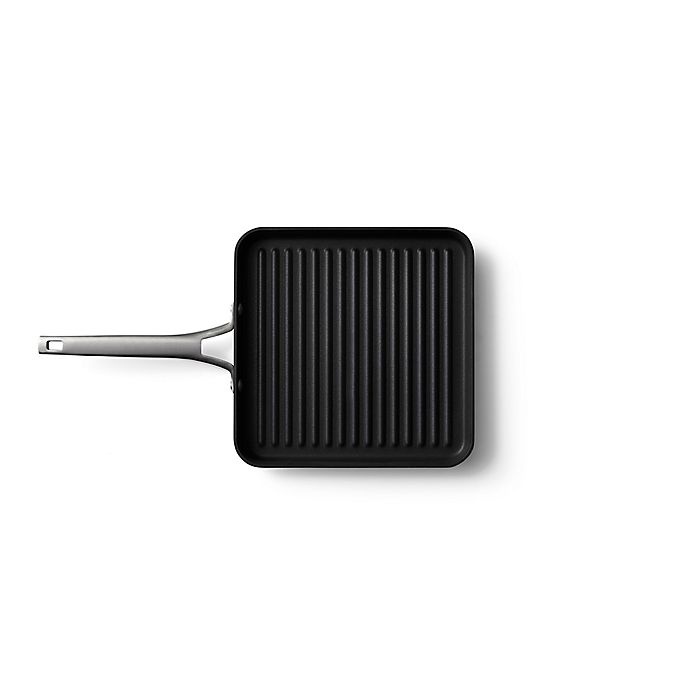 slide 1 of 7, Calphalon Premier Hard-Anodized Nonstick 11-InchSquare Grill Pan, 1 ct