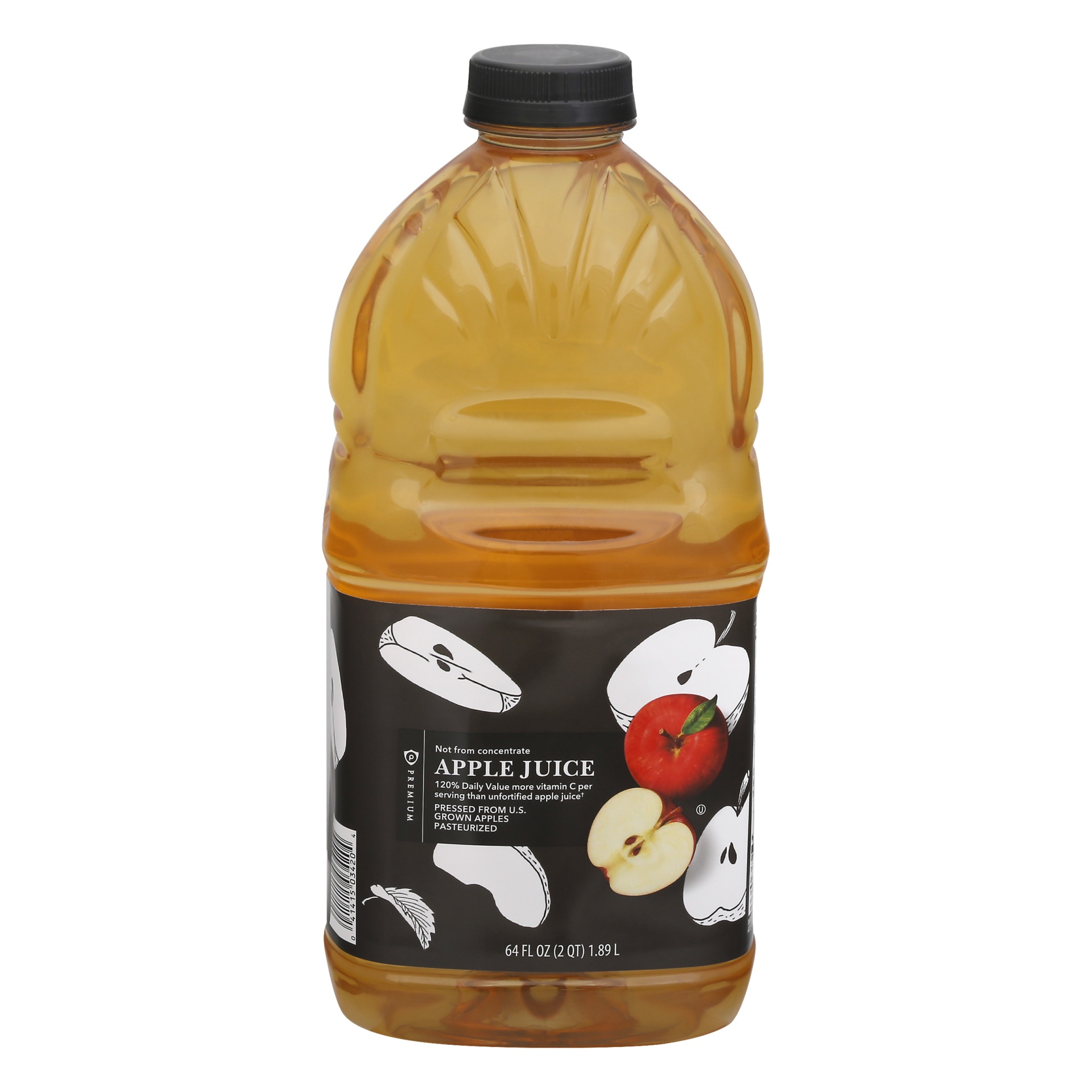 slide 1 of 1, Publix Premium Apple Juice, 64 fl oz