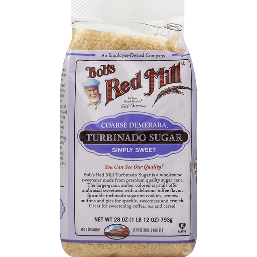slide 1 of 1, Bob's Red Mill Coarse Demerara Turbinado Sugar, 28 oz