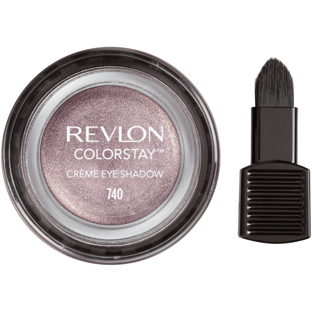 slide 2 of 5, Colorstay Creme Eye Shadow - 740 Black Current, 1 ct