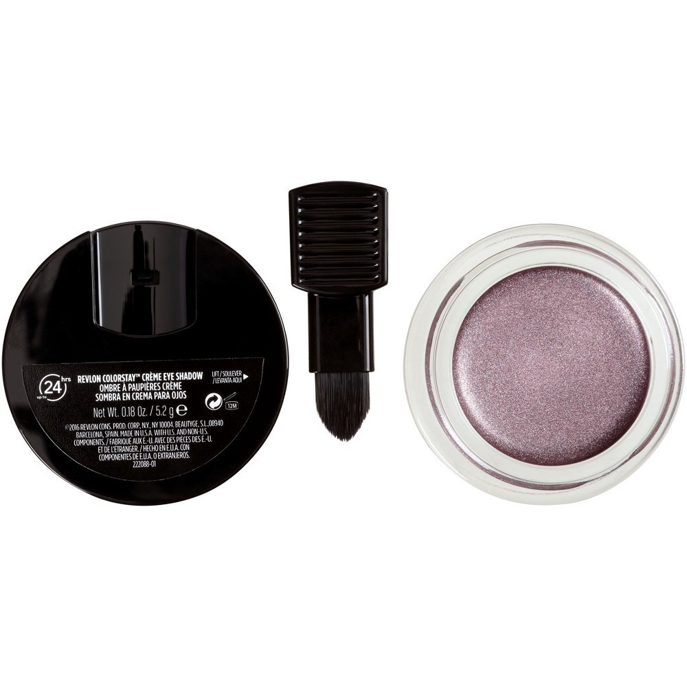 slide 4 of 5, Colorstay Creme Eye Shadow - 740 Black Current, 1 ct