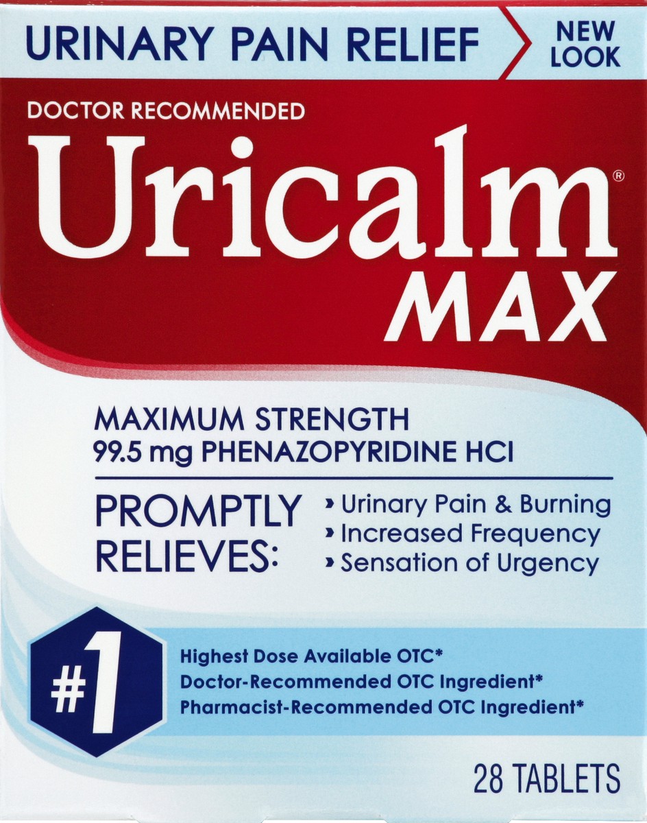 slide 4 of 4, Uricalm Max Strength Tablets, 28 ct