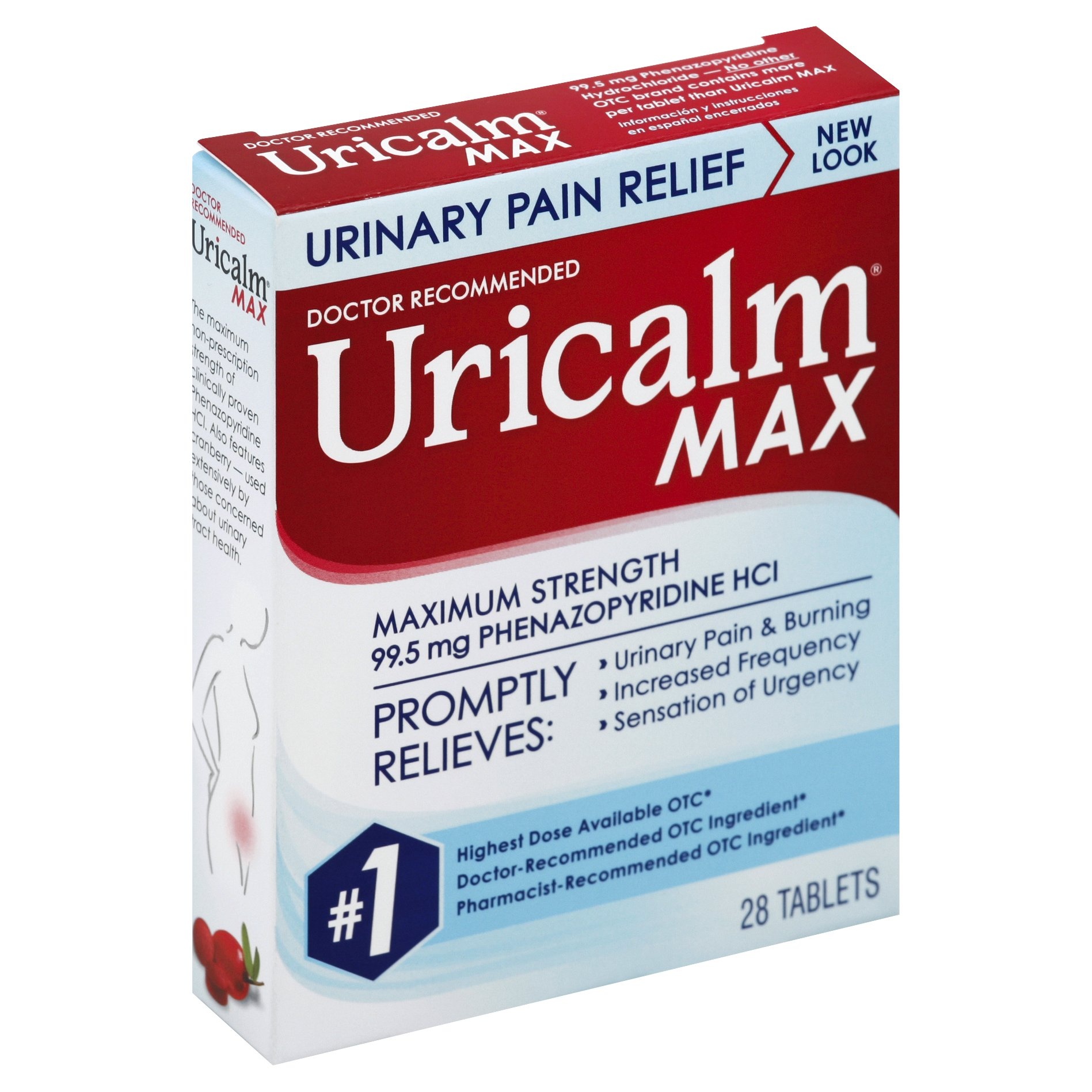 slide 1 of 1, Uricalm Max Strength Tablets, 28 ct