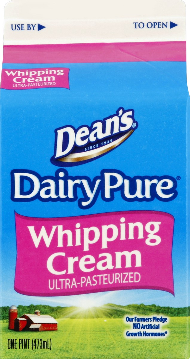 slide 3 of 4, Dairy Pure Dean's Dairy Pure Ultra Whip Cream, 16 oz
