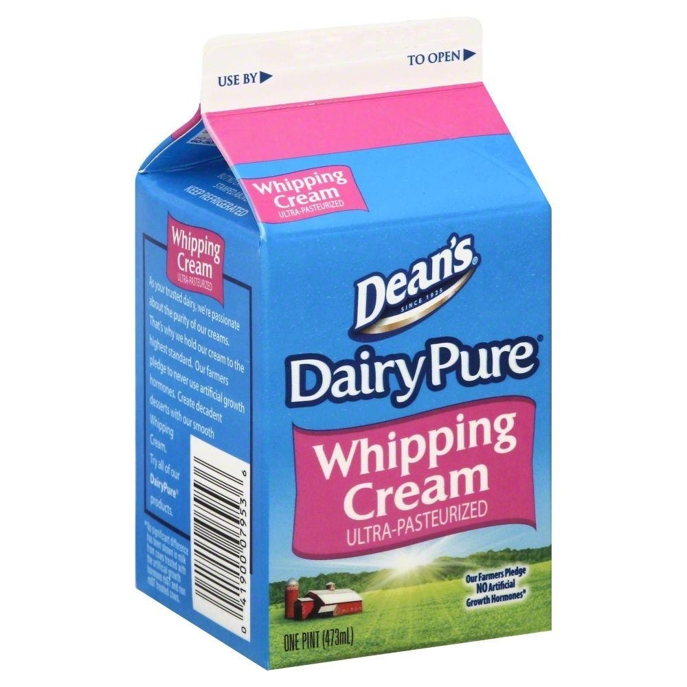 slide 1 of 1, Dairy Pure Whipping Cream, 1 pint