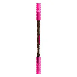NYX Professional Makeup Powder Louder Brow Pencil, Deep Brown
