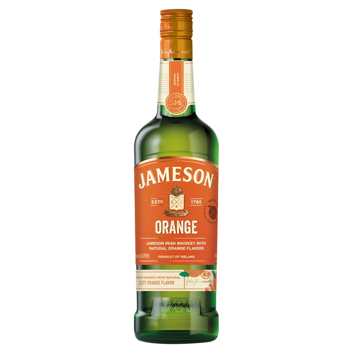 slide 4 of 4, Jameson Orange Irish Whiskey 750ML Bottle, 750 ml