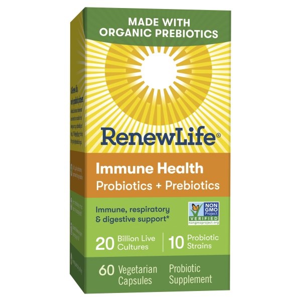 slide 1 of 1, Renew Life Organic Probiotic Strong Ready, 60 ct