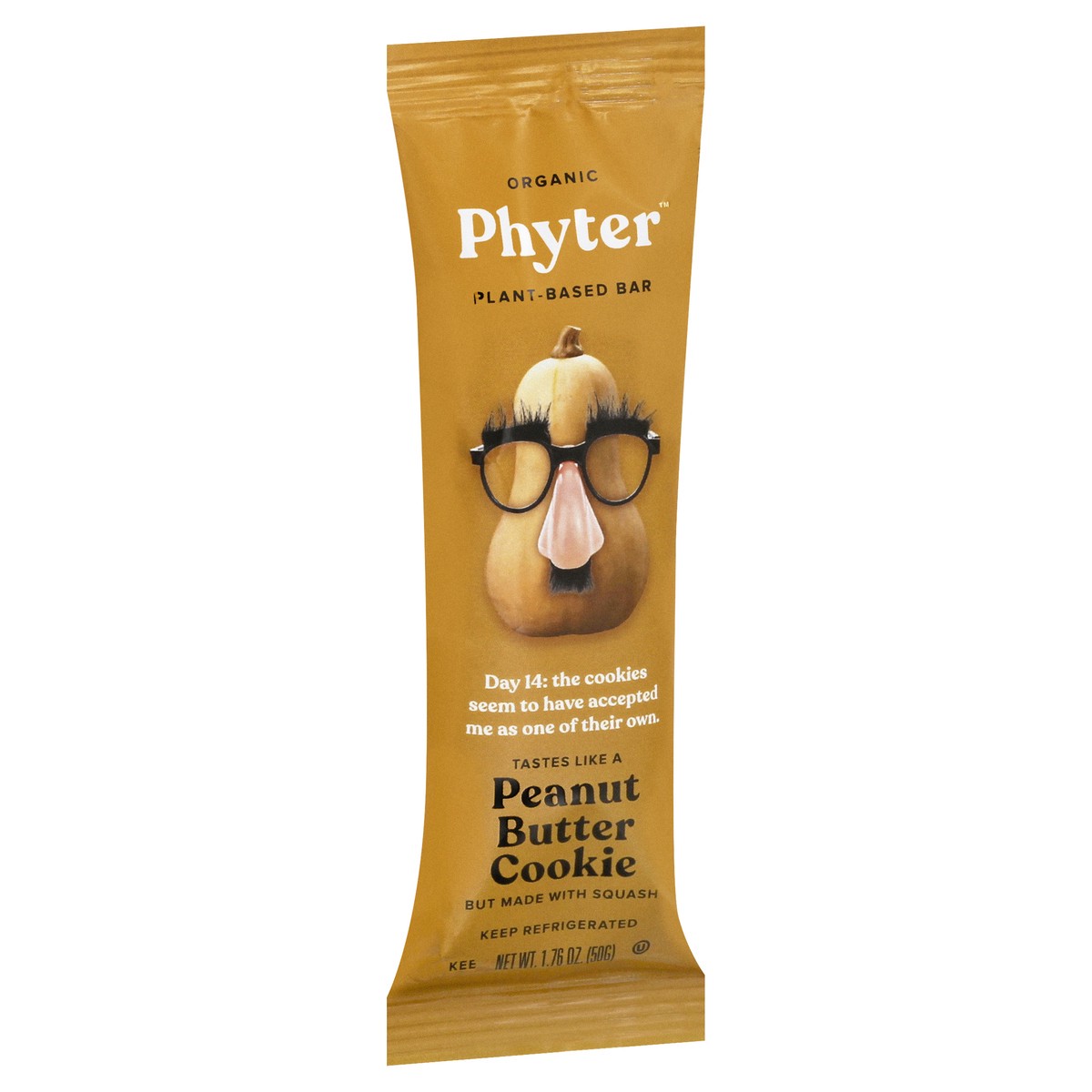 slide 4 of 12, Phyter Organic Peanut Butter Cookie Plant-Based Bar 1.76 oz, 1.76 oz