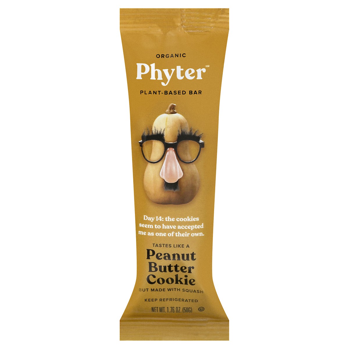 slide 7 of 12, Phyter Organic Peanut Butter Cookie Plant-Based Bar 1.76 oz, 1.76 oz