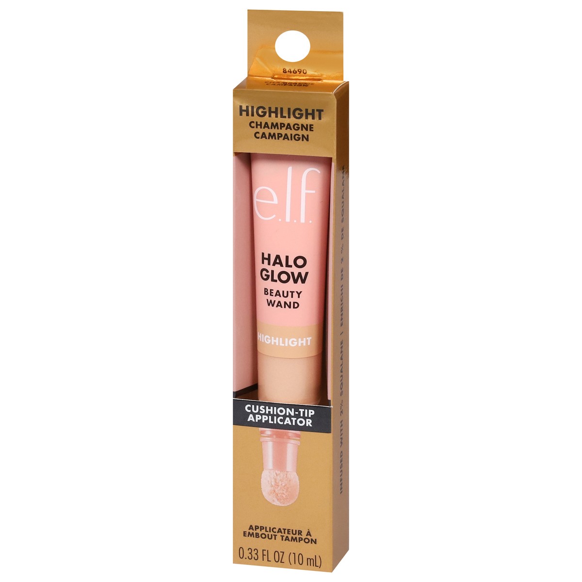 slide 10 of 12, e.l.f. Champagne Campaign Halo Glow Cushion-Tip Applicator Highlight 0.33 fl oz, 0.33 fl oz