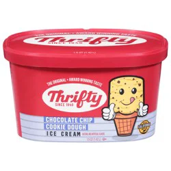 Thrifty Chocolate Chip Cookie Dough Ice Cream 1.5 qt
