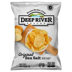 Deep River Snacks DR Original Salted Kettle Chips 2oz