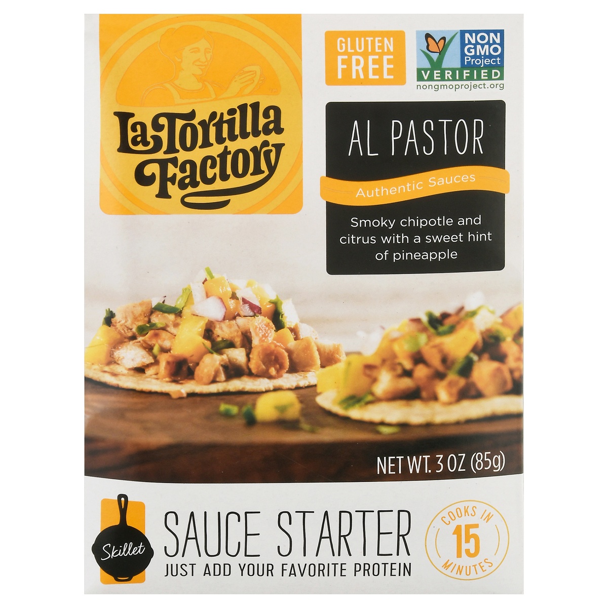 slide 1 of 1, La Tortilla Factory Al Pastor Sauce Starter - 3oz, 