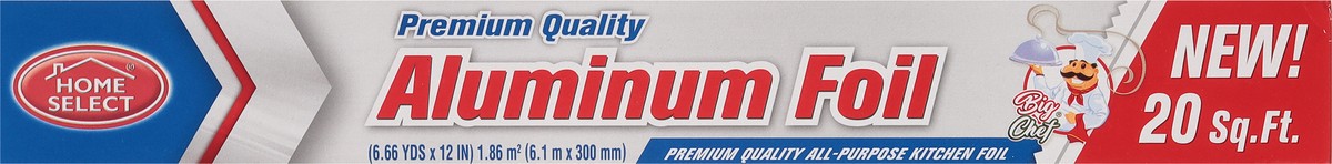 slide 3 of 9, Home Select 20 Sq Ft Premium Quality Aluminium Foil 1 ea, 1 ct