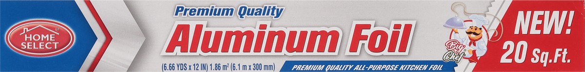 slide 8 of 9, Home Select 20 Sq Ft Premium Quality Aluminium Foil 1 ea, 1 ct