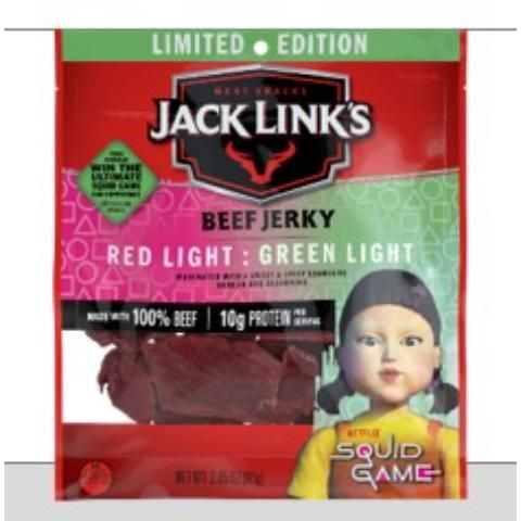 slide 1 of 1, Jack Link's Red Light Green Light Jerky, 2.85 oz