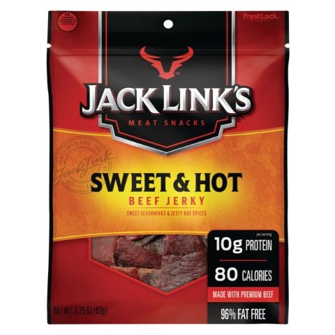 slide 1 of 1, Jack Link's Sweet N Hot Beef Jerky, 3.25 oz