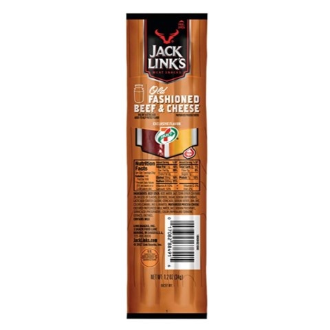 slide 1 of 1, 7-Select Jack Link's Beef & Cheese Stick, 1.2 oz