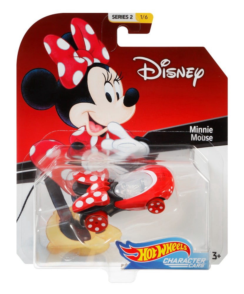 slide 2 of 2, Mattel Hot Wheels Minnie Mouse Disney Vehicle, 1 ct