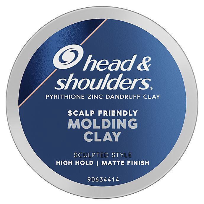 slide 4 of 4, Head & Shoulders Molding Hair Clay for Men, Strong Hold, Matte Finsh, 3 oz