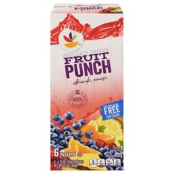 Giant Drink Mix Packets Fruit Punch Sugar Free - 6 ct