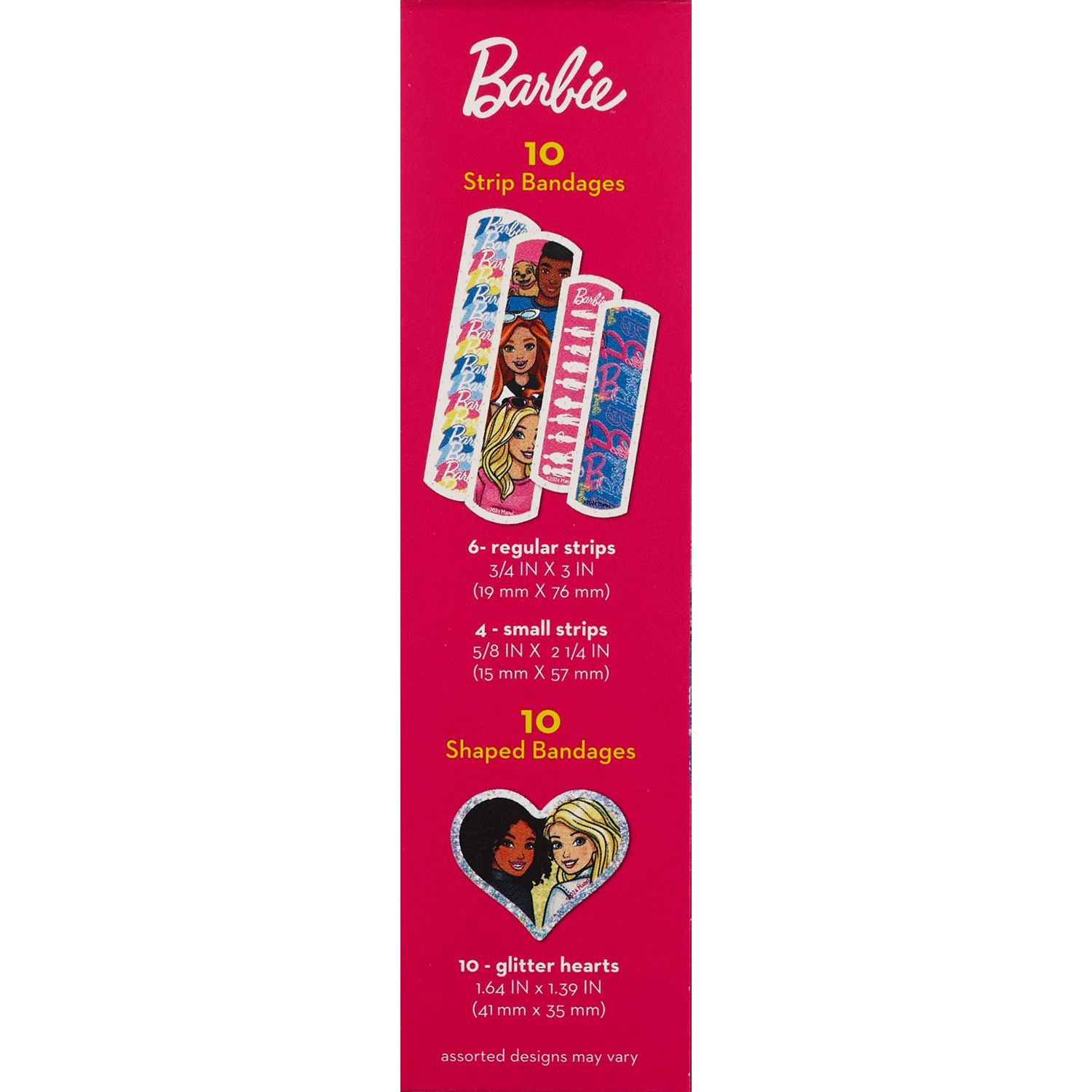 slide 2 of 4, Cvs Health Barbie Assorted Antibacterial Bandages, 20 Ct, 20 ct