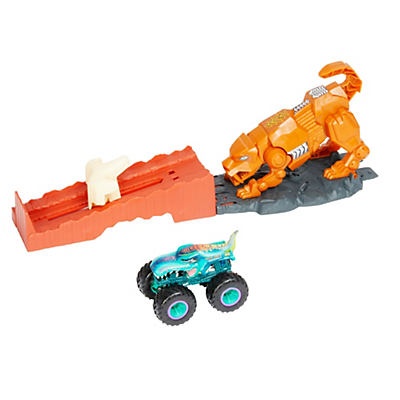 Hot wheels monster trucks store big air breakout playset