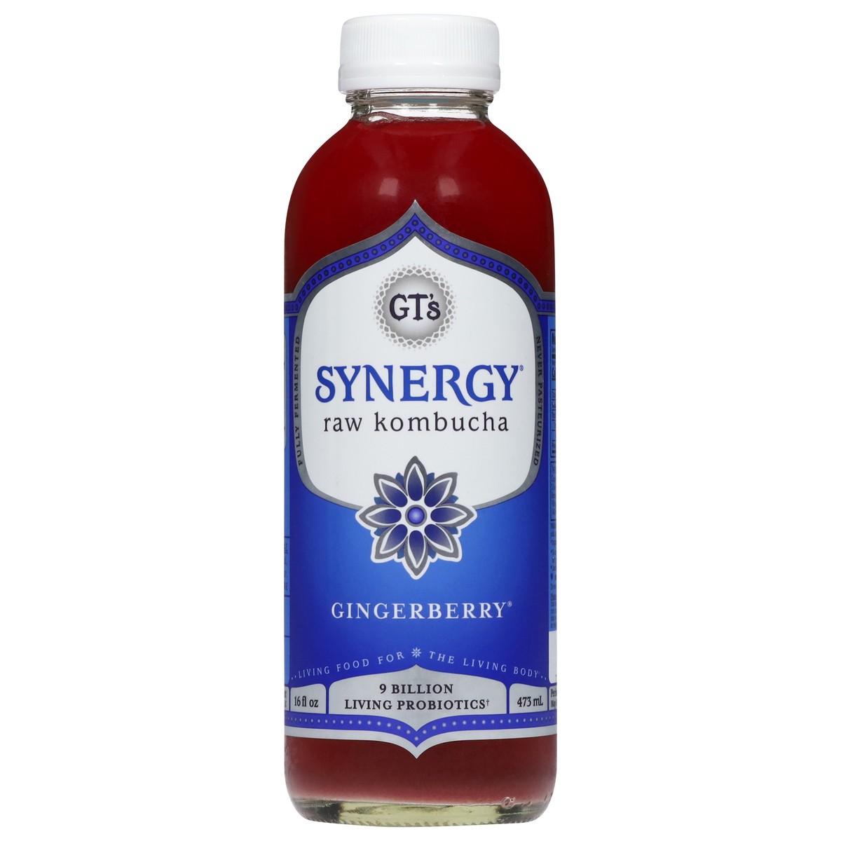 slide 1 of 4, GT's Raw Gingerberry Kombucha - 16 fl oz, 16 fl oz