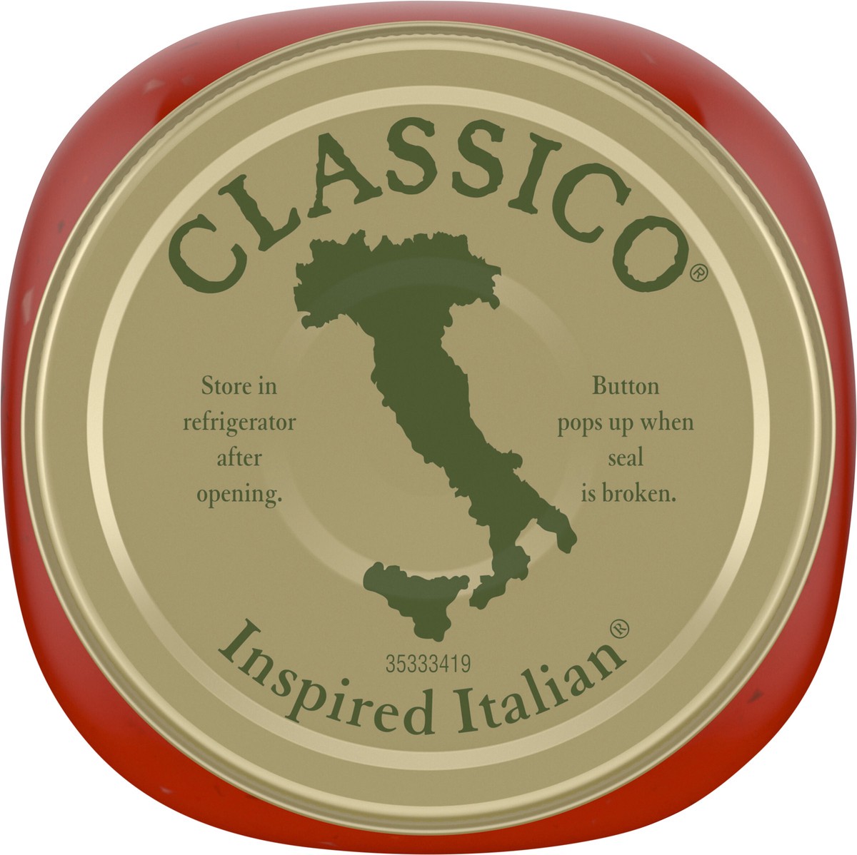 slide 2 of 9, Classico Traditional Sweet Basil Pasta Sauce Jar, 24 oz