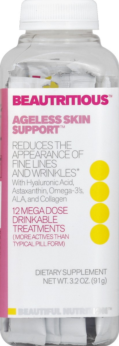 slide 1 of 3, Beautiful Nutrition Ageless Skin Support 12 ea, 1 ct