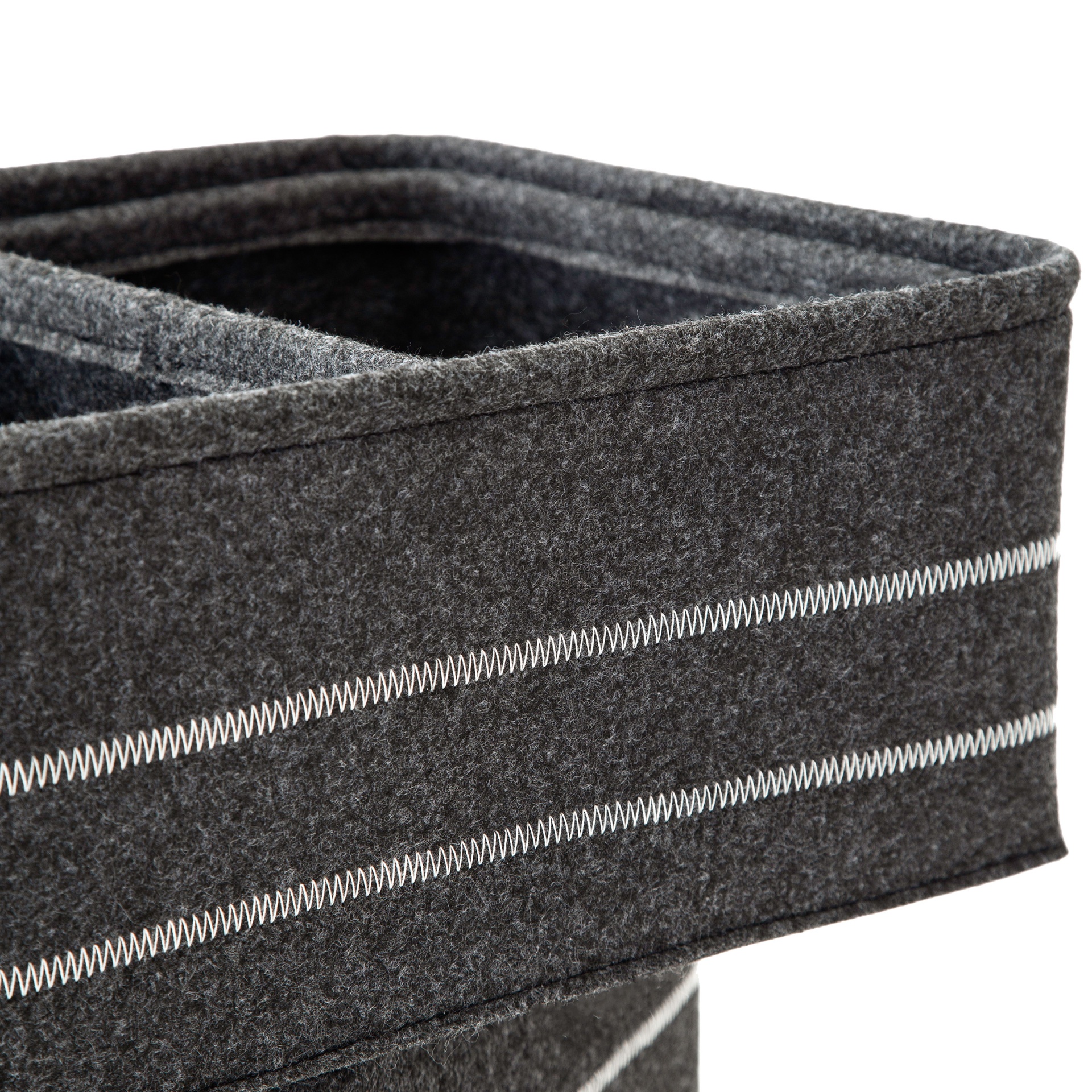 slide 3 of 4, Seville Classics Inc Seville Classics Felt Storage Baskets Set, 