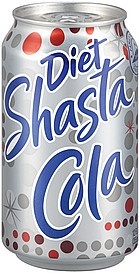 slide 1 of 1, Shasta Single Can Diet Cola - 12 oz, 12 oz