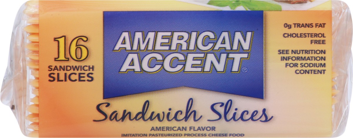 slide 3 of 9, American Accent American Flavor Sandwich Slices 16 ea, 16 ct