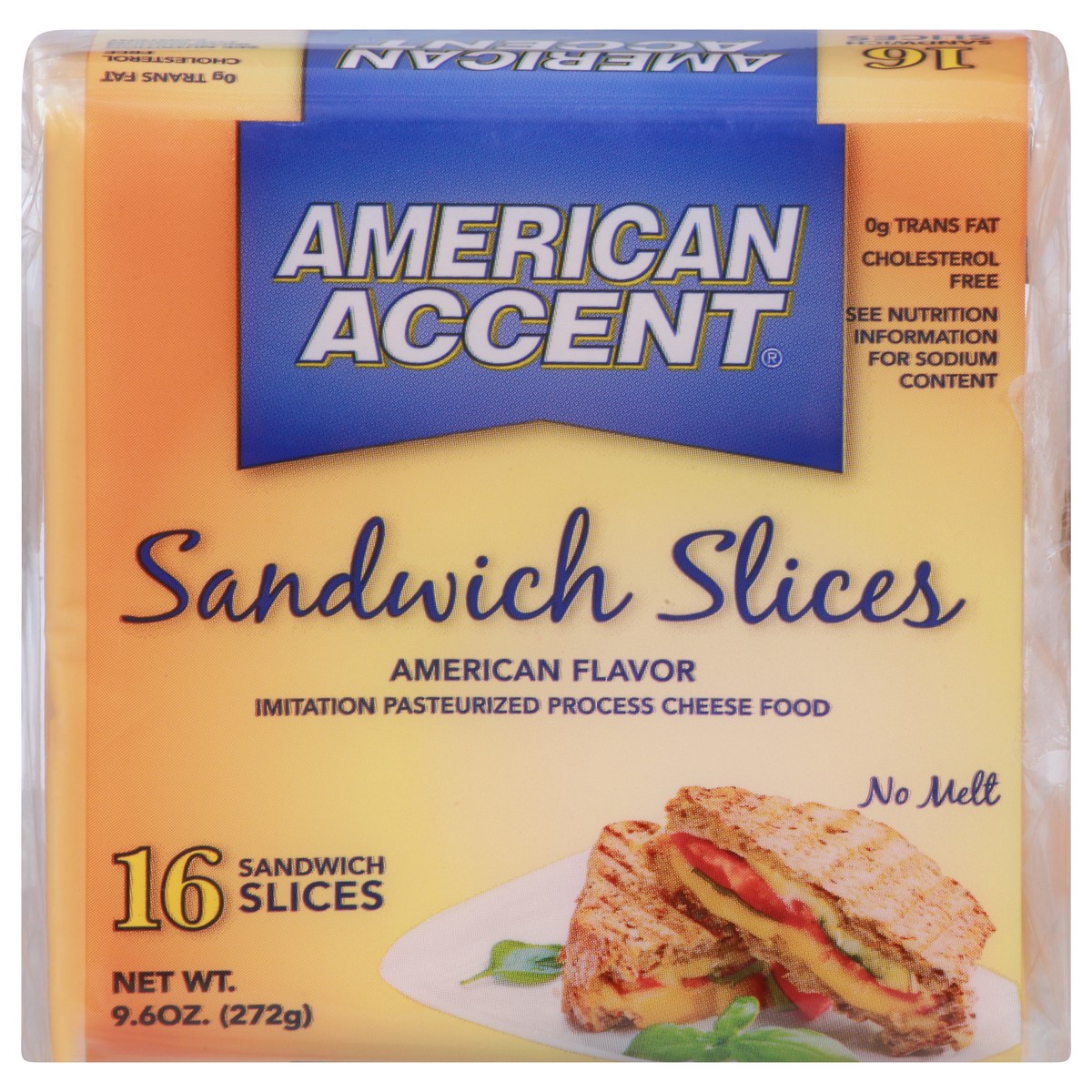 slide 1 of 9, American Accent American Flavor Sandwich Slices 16 ea, 16 ct