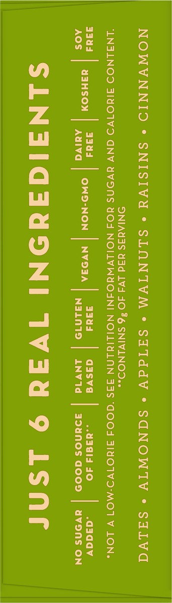 slide 6 of 11, LÄRABAR Apple Pie, Gluten Free Vegan Fruit & Nut Bars, 1.6 oz bars, 6 ct, 6 ct