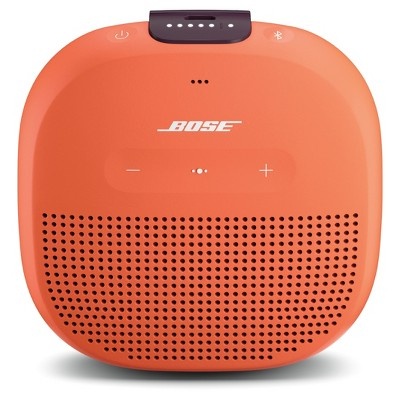 slide 1 of 11, Bose SoundLink Micro Bluetooth Speaker - Bright Orange (783342-0900), 1 ct