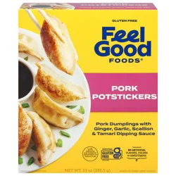 Feel Good Foods Gluten Free Pork Potstickers 10 oz