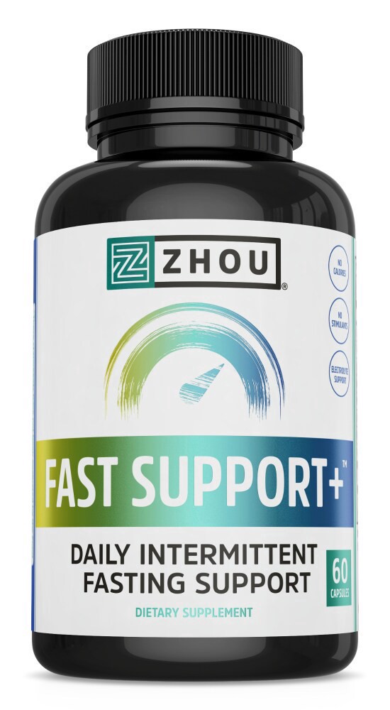 slide 1 of 1, Zhou Fast Support+, 60 ct