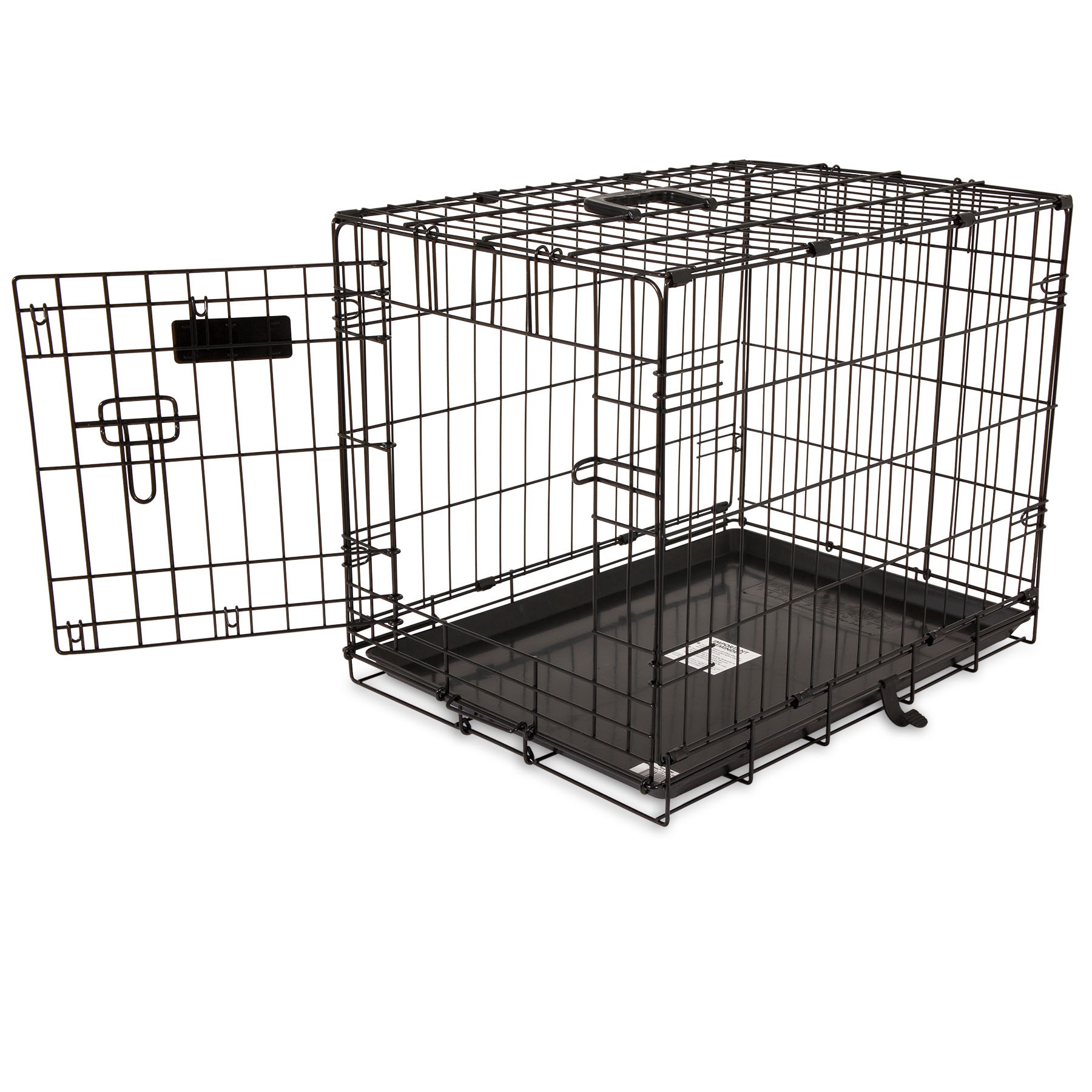 slide 4 of 10, Precision Pro Valu 1-Door Dog Crate, 24 in