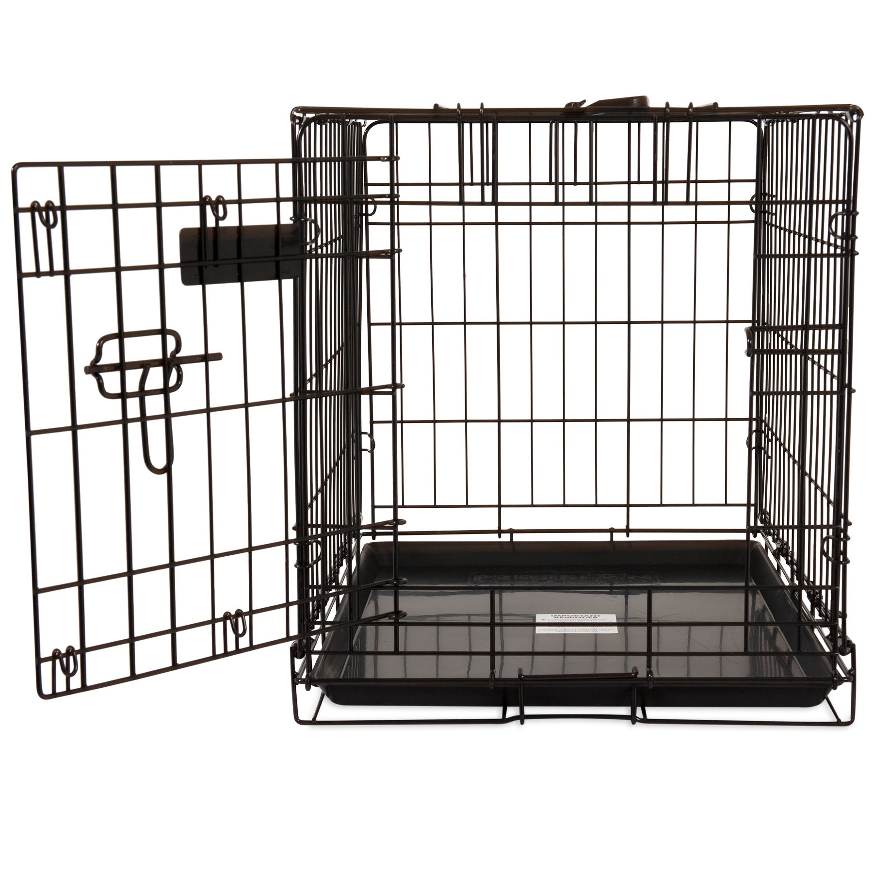 slide 8 of 10, Precision Pro Valu 1-Door Dog Crate, 24 in