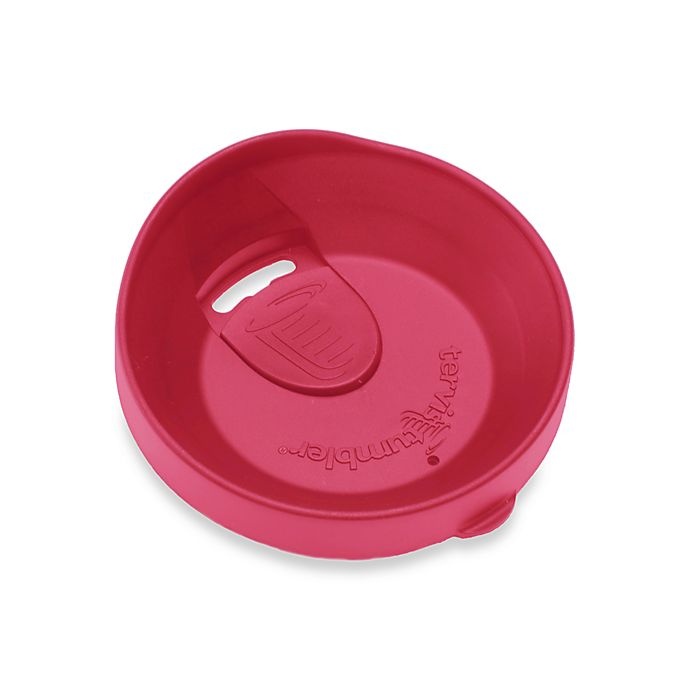 slide 1 of 1, Tervis Tumbler Travel Lid with Open/Close Slider - Fuschia, 24 oz