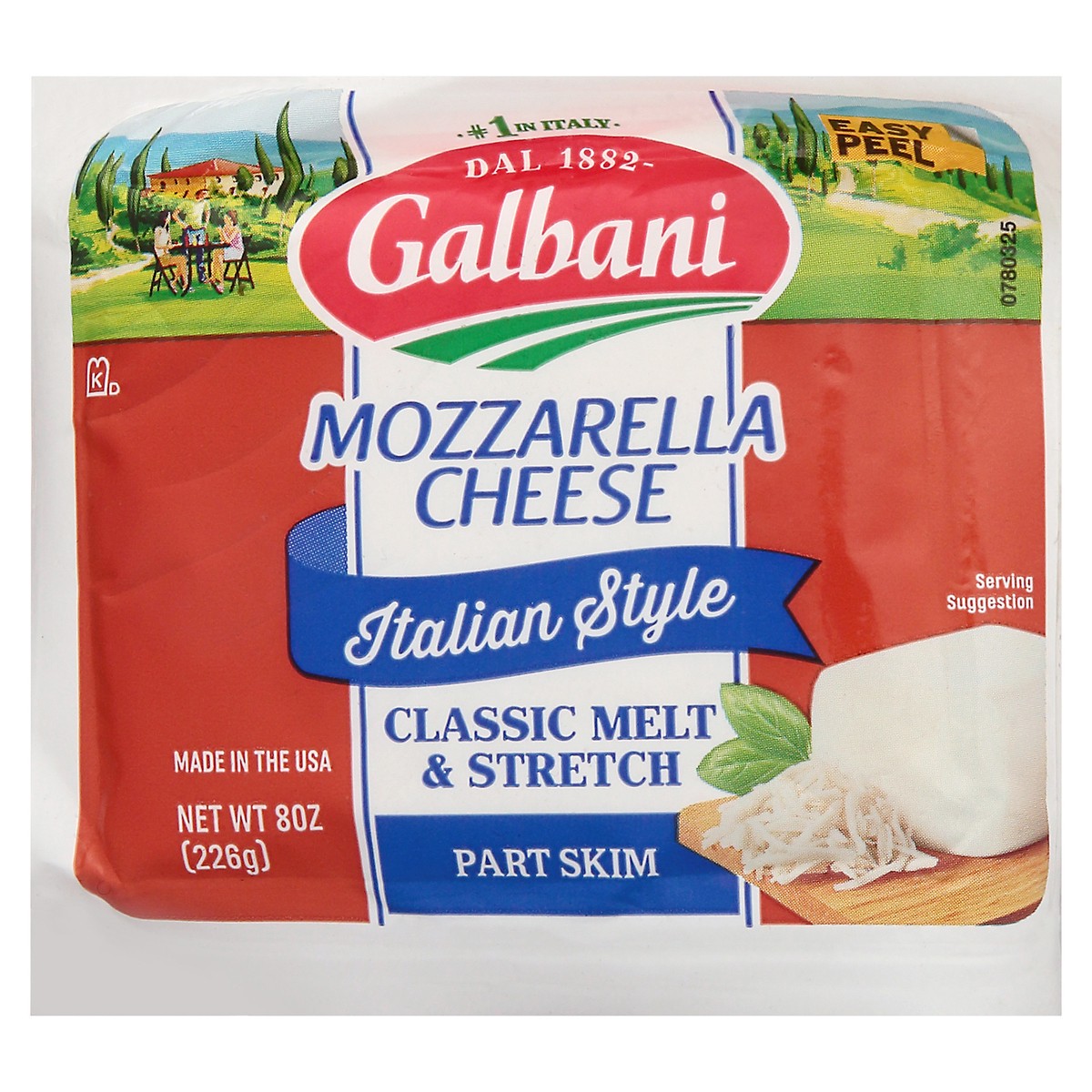 slide 9 of 10, Galbani 8oz Part Skim Mozzarella Cheese, 8 oz
