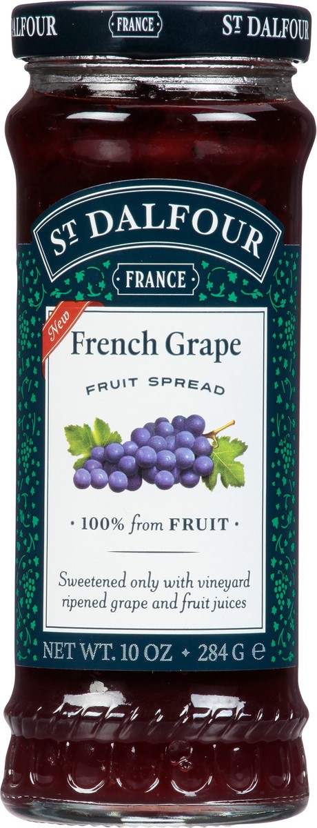 slide 14 of 14, St. Dalfour French Grape Spread, 10 oz