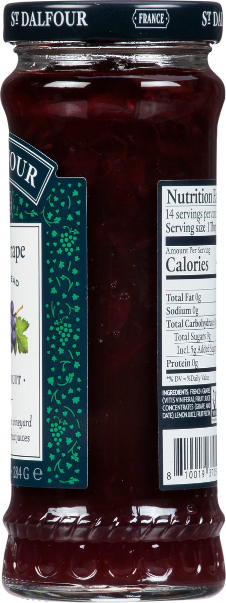 slide 2 of 14, St. Dalfour French Grape Spread, 10 oz