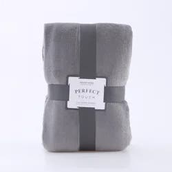 Berkshire Perfect Touch Blanket, Grey Lake, Twin